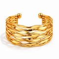okhhraa Gold Cuff Bracelet for Women